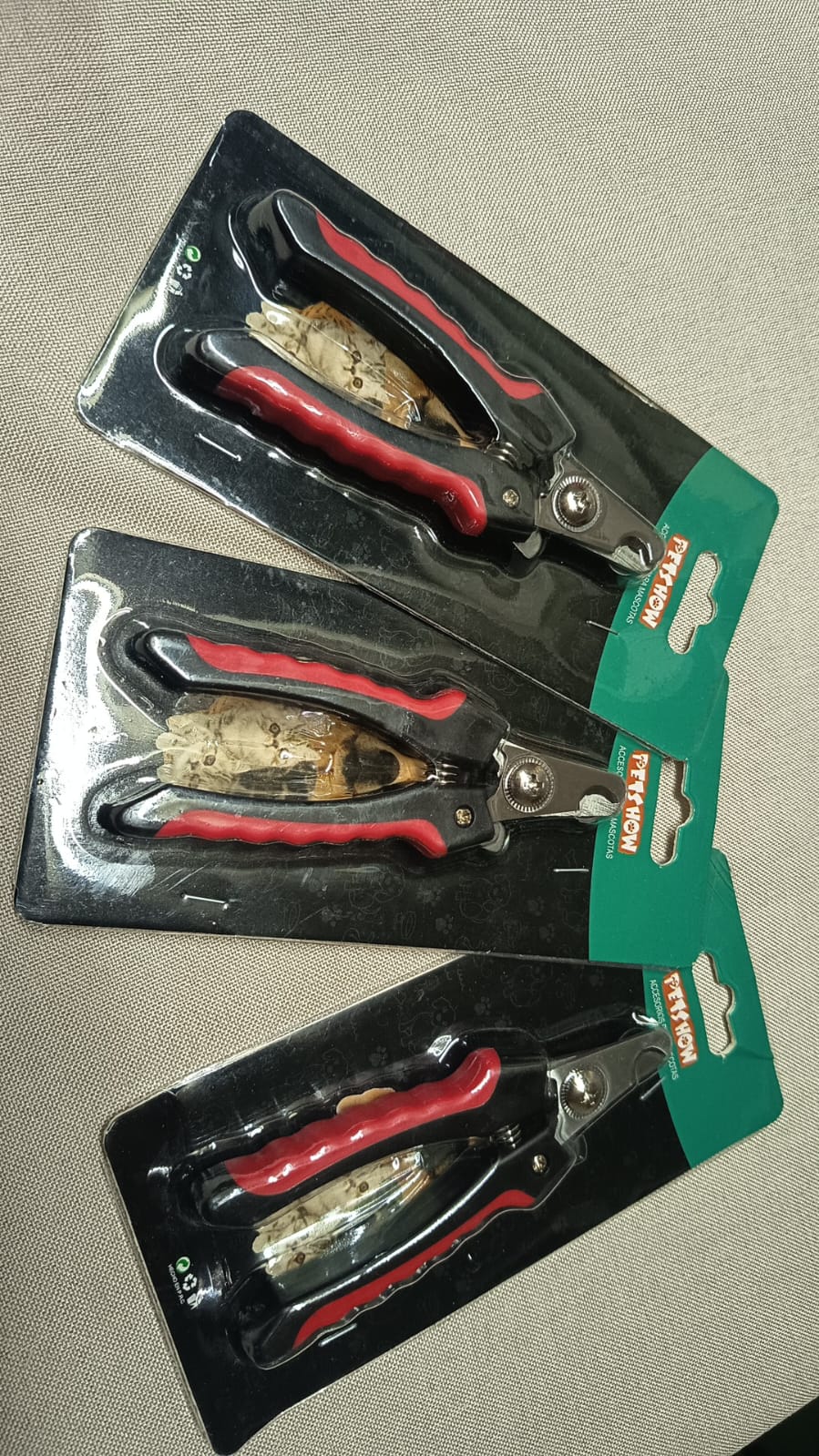 Cortauñas con Tope para Perros y Gatos 12x4cm
