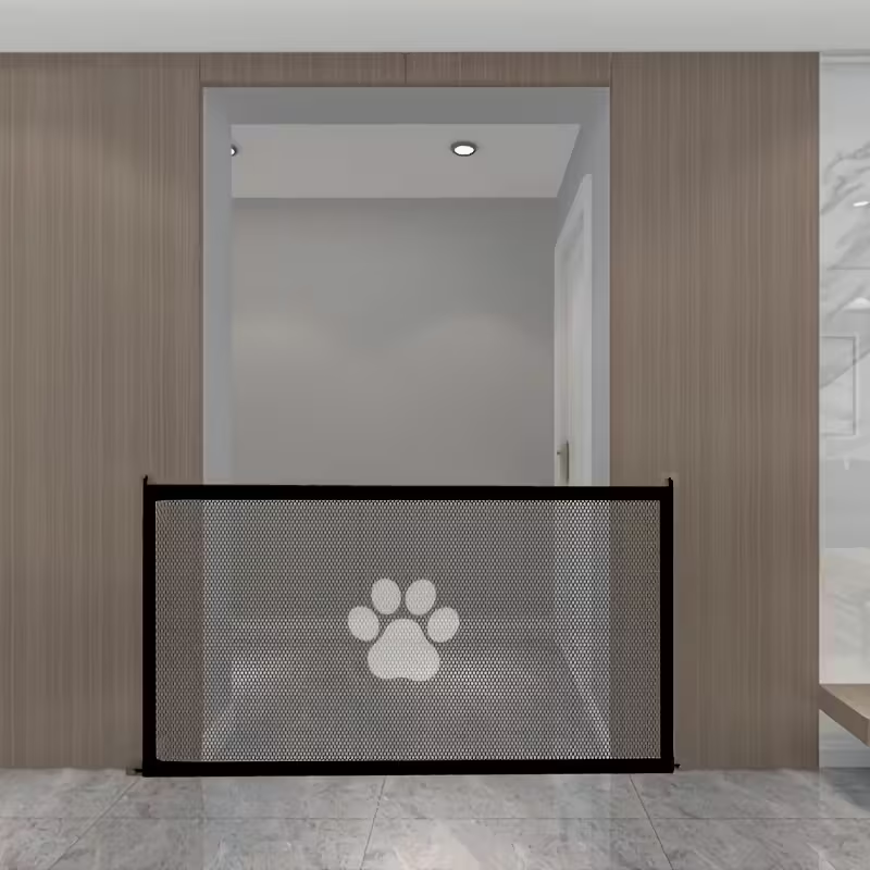 Barrera de Seguridad Plegable para Mascotas - Puerta Divisoria