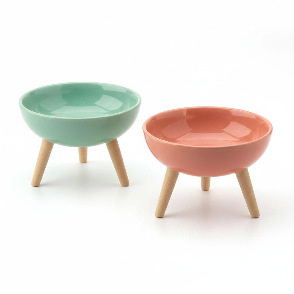 Comederos elevados para mascotas set 2 piezas